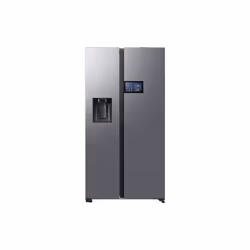 Samsung Series 9 AI Home RS90F64EETEU 634L Smart American Fridge Freezer, Silver, Freestanding, American door, Silver, 2 door ...