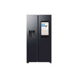 Samsung Family Hub RS90F66BEFEU 614L Smart American Fridge Freezer, Black