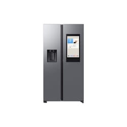 Samsung Family Hub RS90F66BETEU 614L Smart American Fridge Freezer, Silver