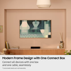 Samsung 2025 55" The Frame Art Mode QLED 4K HDR Smart TV 139.7 cm (55") 4K Ultra HD Wi-Fi Black