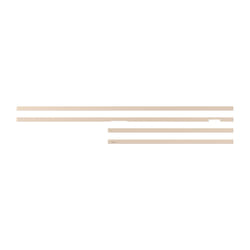 Samsung 75” Customisable Frame White Bezel (2025) - Sand Gold