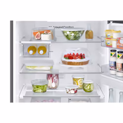 Samsung Series 8 SpaceMax RB50DG632ES9EU 505L Smart Combi Fridge Freezer, Silver