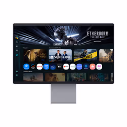 Samsung M90SF computer monitor 81.3 cm (32") 3840 x 2160 pixels 4K Ultra HD OLED Silver - Additional view 2