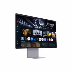 Samsung M90SF computer monitor 81.3 cm (32") 3840 x 2160 pixels 4K Ultra HD OLED Silver - Additional view 3