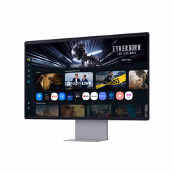 Samsung M90SF computer monitor 81.3 cm (32") 3840 x 2160 pixels 4K Ultra HD OLED Silver - Additional view 4