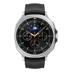 Samsung Galaxy Watch 8 Classic 3.3 cm (1.3") AMOLED 46 mm Digital 438 x 438 pixels Touchscreen Silver Wi-Fi GPS (satellite)