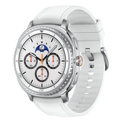 Samsung Galaxy Watch 8 Classic 3.3 cm (1.3") AMOLED 46 mm Digital 438 x 438 pixels Touchscreen Silver Wi-Fi GPS (satellite)