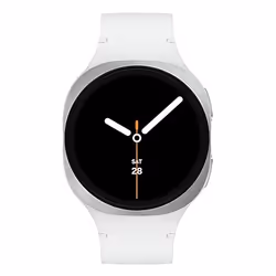 Samsung Galaxy Watch 8 3.3 cm (1.3") AMOLED 40 mm Digital 438 x 438 pixels Touchscreen Silver Wi-Fi GPS (satellite)