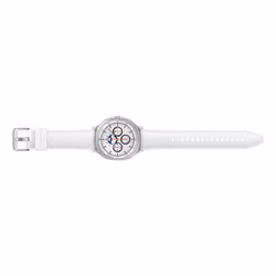 Samsung Galaxy Watch8 Classic 3.3 cm (1.3") AMOLED 46 mm Digital 438 x 438 pixels Touchscreen Silver Wi-Fi GPS (satellite) - Additional view 6