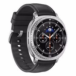 Samsung Galaxy Watch 8 Classic 3.3 cm (1.3") AMOLED 46 mm Digital 438 x 438 pixels Touchscreen Silver Wi-Fi GPS (satellite) - Additional view 3