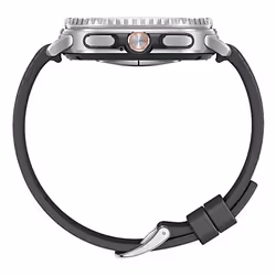 Samsung Galaxy Watch 8 Classic 3.3 cm (1.3") AMOLED 46 mm Digital 438 x 438 pixels Touchscreen Silver Wi-Fi GPS (satellite) - Additional view 5
