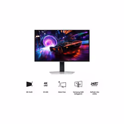 Samsung S32FG816SU computer monitor 81.3 cm (32") 3840 x 2160 pixels 4K Ultra HD OLED Silver - Additional view 4