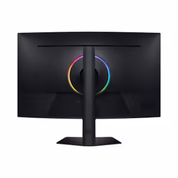 Samsung G75F Monitor 37 inch 4K UHD VA 165 Hz 1 ms curved Black - Additional view 2