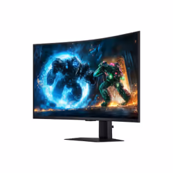 Samsung G75F Monitor 37 inch 4K UHD VA 165 Hz 1 ms curved Black - Additional view 4