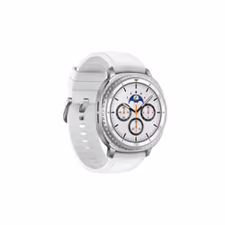 Samsung Galaxy Watch 8 Classic 3.3 cm (1.3") AMOLED 46 mm Digital 438 x 438 pixels Touchscreen 4G Silver Wi-Fi GPS (satellite) - Additional view 3