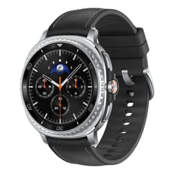 Samsung Galaxy Watch 8 Classic 3.3 cm (1.3") AMOLED 46 mm Digital 438 x 438 pixels Touchscreen 4G Silver Wi-Fi GPS (satellite)