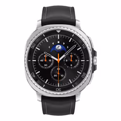 Samsung Galaxy Watch 8 Classic 3.3 cm (1.3") AMOLED 46 mm Digital 438 x 438 pixels Touchscreen 4G Silver Wi-Fi GPS (satellite) - Additional view 2