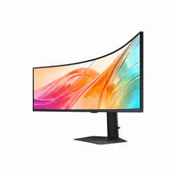 Samsung S95UC computer monitor 124.5 cm (49") 5120 x 1440 pixels Dual QHD LCD Black - Additional view 3