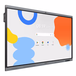 Samsung LH86WAFPLGC interactive whiteboard 2.18 m (86") 3840 x 2160 pixels Touchscreen Black, Grey - Additional view 2