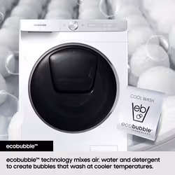 Samsung Series 5 AI Energy WW10FG5U34AEEU 10KG 1400rpm Smart Washing Machine, White - Additional view 5