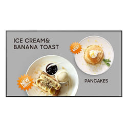 Samsung LH32QMCEBGCXEN Signage Display Digital signage flat panel 81.3 cm (32") LCD Wi-Fi 400 cd/m² Black Tizen 7.0