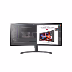 LG 34WL85C-B, 86.4 cm (34"), 3440 x 1440 pixels, UltraWide Quad HD, LED, 5 ms, Black