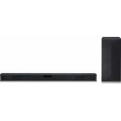LG SN4 2.1 Bluetooth Sound Bar Wireless Subwoofer, Black DTS Virtual:X