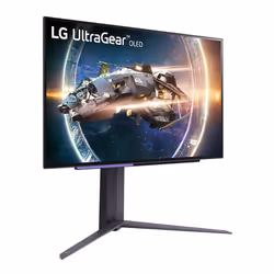 LG 27GR95QE-B computer monitor 67.3 cm (26.5") 2560 x 1440 pixels Quad HD OLED Black - Additional view 4