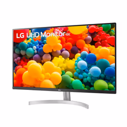 LG 32UN500-W computer monitor 80 cm (31.5") 3840 x 2160 pixels 4K Ultra HD Black, Silver, White