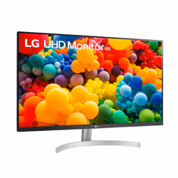 LG 32UN500-W computer monitor 80 cm (31.5") 3840 x 2160 pixels 4K Ultra HD Black, Silver, White