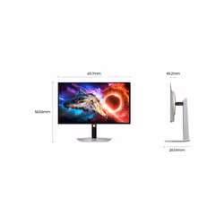 Samsung 27" Odyssey OLED G8 G80SH 4K 240Hz Gaming Monitor - Additional view 3