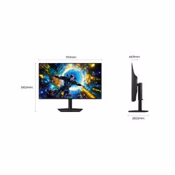 Samsung 32" Odyssey OLED G7 G73SH UHD Dual Mode 330Hz Gaming Monitor - Additional view 3