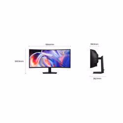 Samsung ViewFinity S85TH Monitor 40 inch WUHD VA 144 Hz 4 ms curved 21:9 - Additional view 3