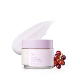 leegeehaam Dr.Ceuracle Vegan Active Berry Lifting Cream (75g / 2.64 oz.) - Antioxidant Moisturizer with Resveratrol Capsules and Vitamin A  Good for H