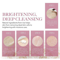 [The Face Shop] Rice Water Bright Cleansing Foam 150ml 5fl oz
