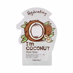 Tony Moly, I'm Coconut, Hydrating Mask Sheet, 1 Sheet, 0.74 oz (21 g)