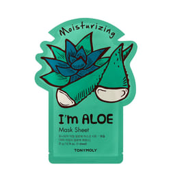 Tony Moly I'm Real Aloe Hydrating mask Unisex 21 ml Sheets