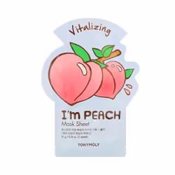 Tony Moly, I'm Peach, Vitalizing Mask Sheet, 1 Sheet, 0.74 oz (21 g)