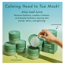 TONYMOLY I'm Aloe Skin Calming Instant Mask Pads for dry and irritated skin  80 sheets