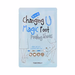 Tony Moly, Changing U, Magic Foot Peeling Shoes, 1 Pair, 17g Each