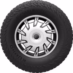Kumho Road Venture AT52 255/70 R16 111T passenger car All-season tyres Tyres 2340293