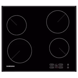 Samsung C61R2AEE, Black, Built-in, Zone induction hob, Ceramic, 4 zone(s), 4 zone(s)