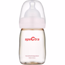 Premium Spectra PPSU Wide Neck Baby Bottle - 1 x 160ml Bottle with Slow Flow Teat
