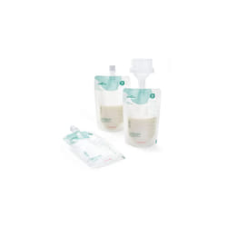 - Simple Store Milk Collection Bags 200 ml - Hygenic Double Lined Leak Free Insulation - Convenient Milk Storage for Busy Moms - 10 Count