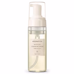 AROMATICA Pure and Soft Feminine Foaming Wash | Vegan pH-Balanced Natural Ingredients Unscented No Irritation for Sensit ...