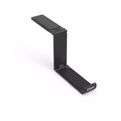 Zalman ZM-FH10 BK, Headphone holder, Aluminium, Rubber, Steel, 88 g, Black