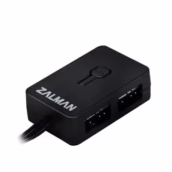 Zalman ZM-IF120 3pack+ ZM-4PALC controller 120mm Milky White aRGB Fan infinity effect Computer case 12 cm Black