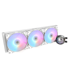 Zalman ALPHA36 White CPU Liquid Cooler 360mm Radiator 3 x 120 mm Fan ARGB pump Dual Processor All-in-one liquid cooler 12 cm
