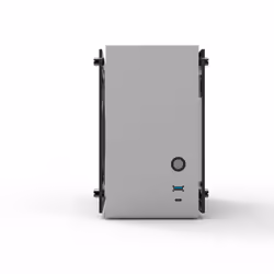 Zalman M2 Mini-Silver, Mini Tower, PC, Silver, Mini-ITX, Acrylic, Aluminium, Steel, Gaming