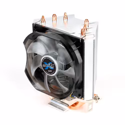 Zalman CNPS7X LED computer cooling system Processor Cooler 9.2 cm Black, Silver